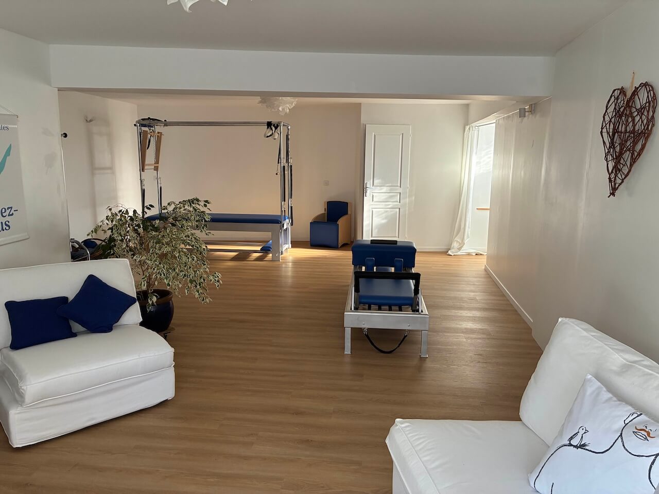 Détail d’un appareil Pilates
